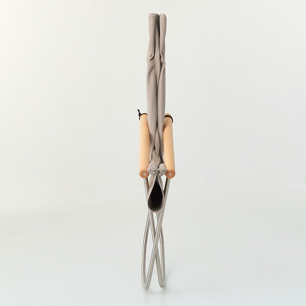 ニーチェアエックス ロッキング オイルフィニッシュ／ぺブルグレー