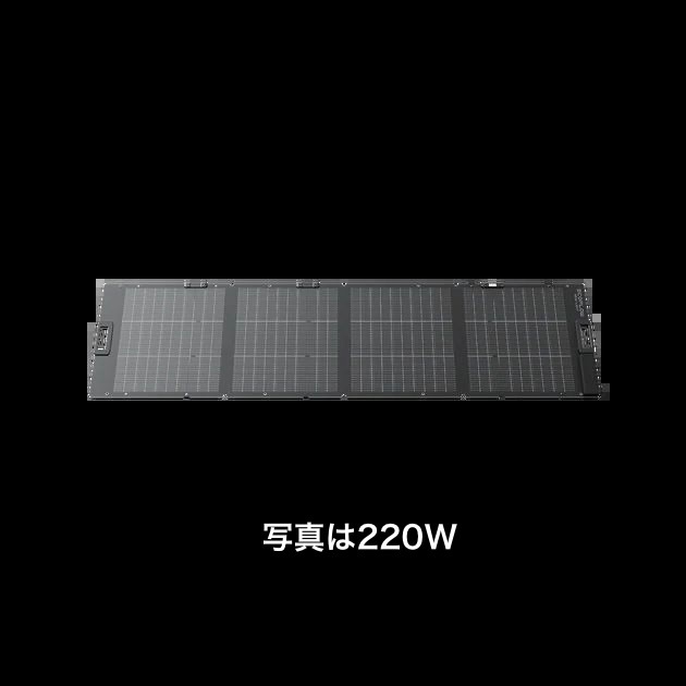 EcoFlow 220W��160W) ����ξ�̥����顼�ѥͥ��XT60i���ѡ�