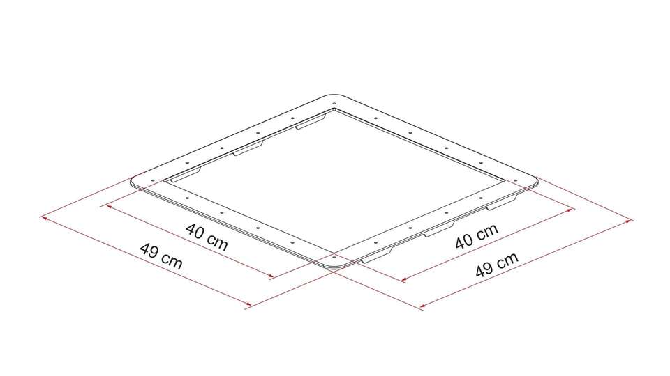 F08636-01/F08635-01��Kit Frame��Ducato��28/40��