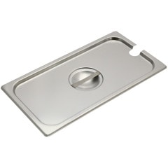 18-8 スーパーデラックスパン 1/3サイズ用カバー レードル穴付 SK-1630CN