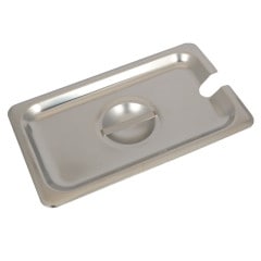 18-8 ホテルパン 1/4サイズ用カバー レードル穴付 SH-1400N | SUGICO