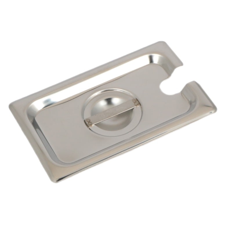 18-8 ホテルパン 1/9サイズ用カバー レードル穴付 SH-1100N | SUGICO