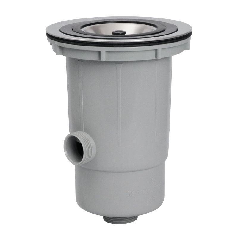 深型排水トラップ G1-1/2ネジ 樹脂カゴ TO-194WP | キッチン用排水部品
