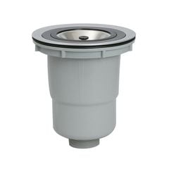 浅型排水トラップ G2ネジ ステンカゴ TO-282 | キッチン用排水部品