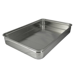 ⑨石臼　3枚　40㎝✖️40㎝　引き取り限定 18-8 番重バット 特大 浅型9cm SH-6644-09 | SUGICO ORIGINAL,番重