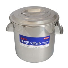 18-8 深型キッチンポット 目盛・手付 8.0L SH-4622 | SUGICO