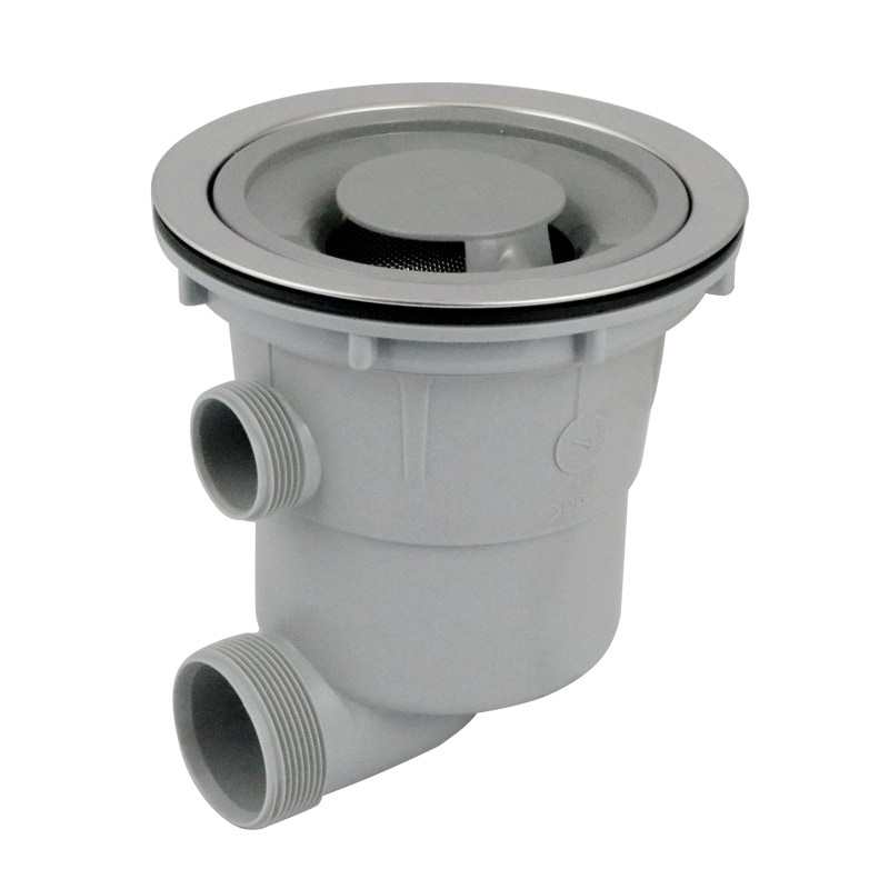 浅型横引き排水トラップ G2ネジ 排水プレート TO-299NH