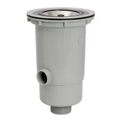 てらこ 深型排水トラップ G2ネジ ステンカゴ TO-195BK | キッチン用排水部品