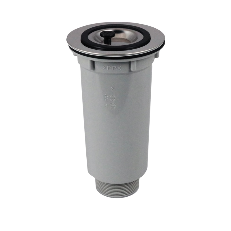 小型排水トラップ G2ネジ C蓋 樹脂カゴ TO-198LCP | キッチン用排水