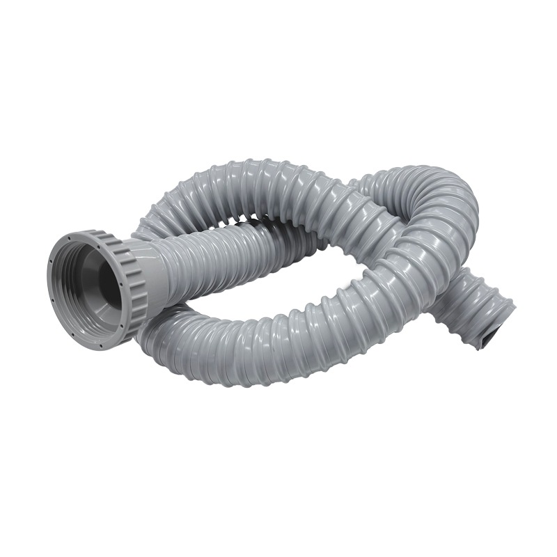 排水ホース 固定ナット G1-1/2ネジ 80cm TO-192/80PN | キッチン用排水