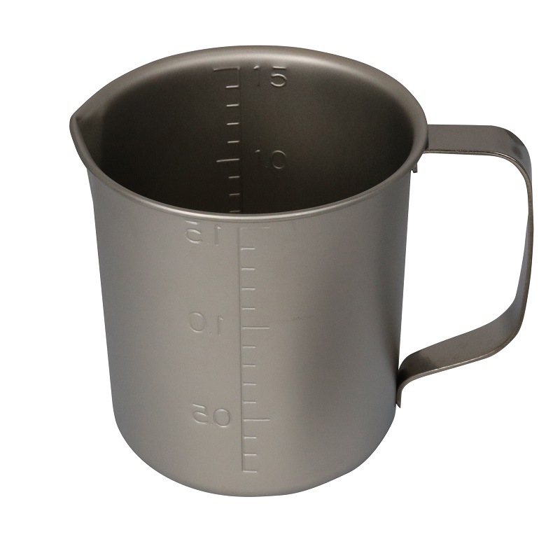 チタン 計量カップ(ビーカー) 口付 約1.5L TN-636H　