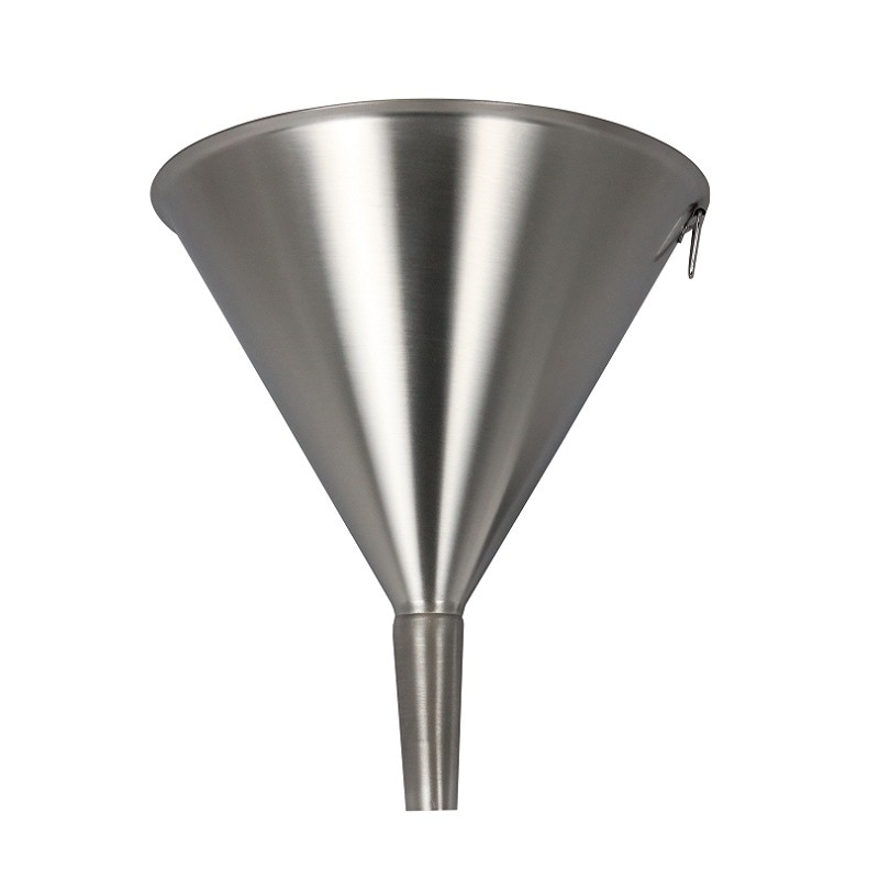 HACCP】【NSF】18-8 ロート(ジョウゴ) 引っ掛け金具付き SH-608