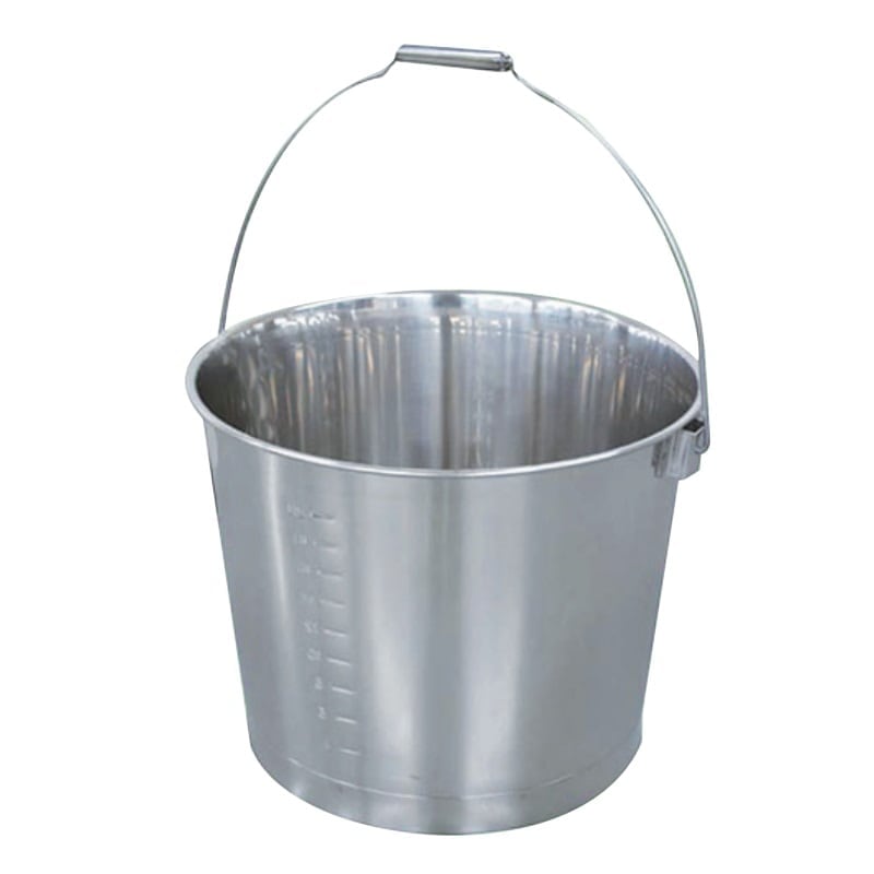 18-8 目盛付バケツ パイプ取手 約20L SH-642BPH