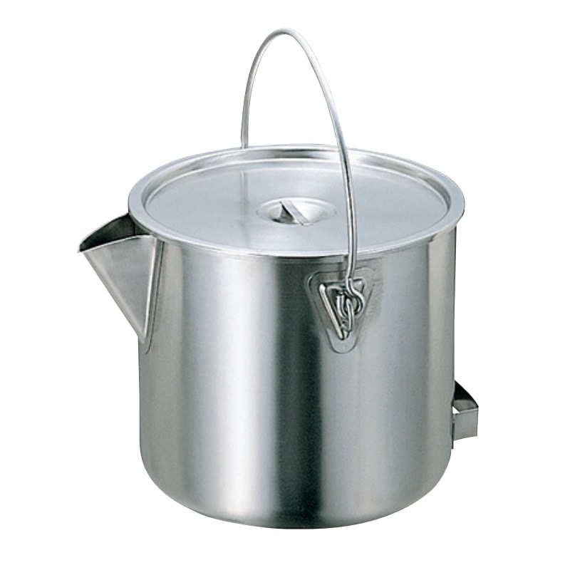 18-8 ポット型バケツ(蓋付) 約24L SH-2029