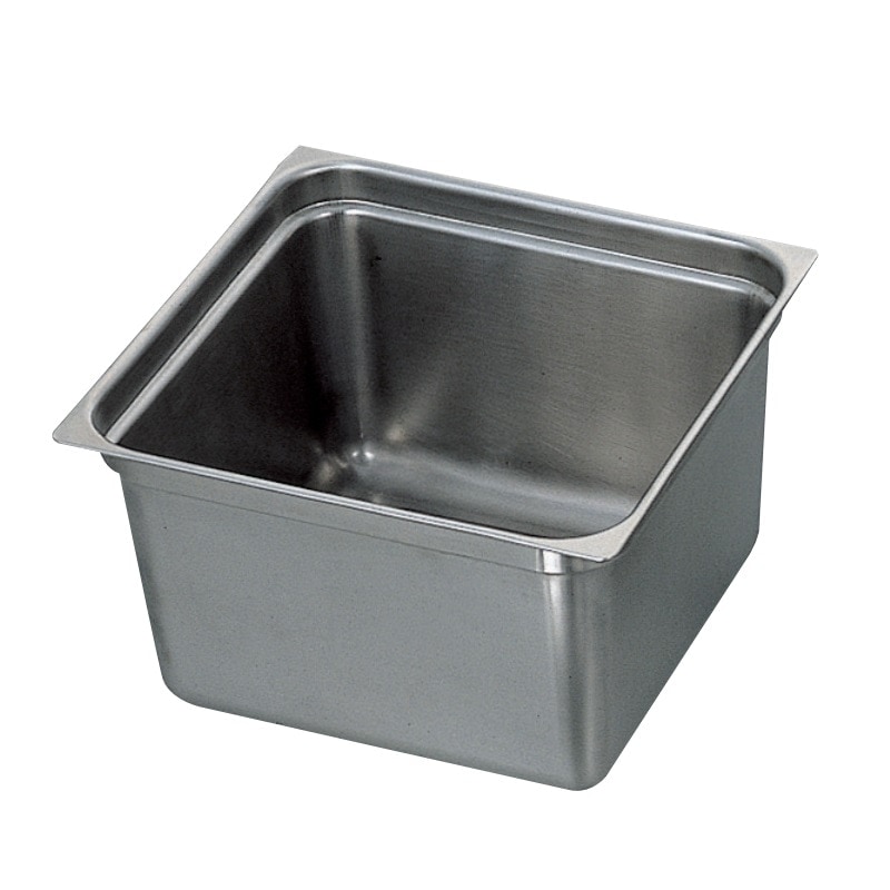 18-8 正角バット 250×250×H150mm SH-25258 | SUGICO ORIGINAL,調理器具