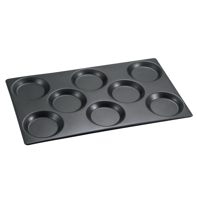 18-8 エッグパン 8個用 ノンスティック加工 1/1サイズ SH-1901SET-8