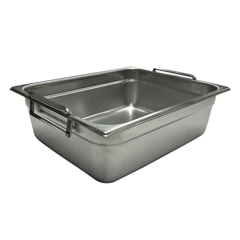 18-8 可動取手付スーパーデラックスパン 1/2サイズ 深さ100mm SH
