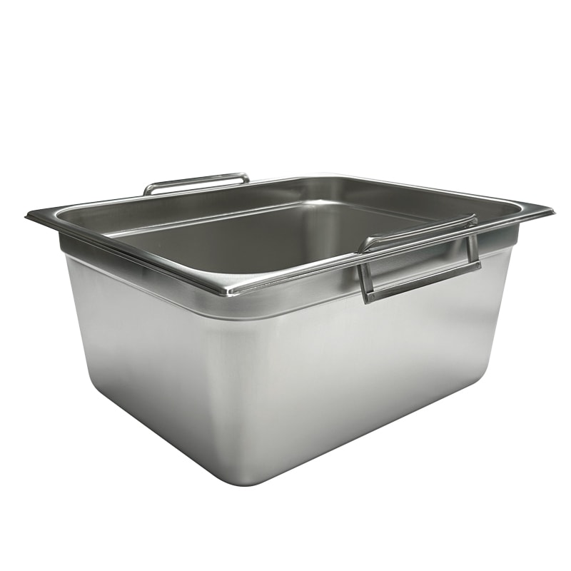 18-8 可動取手付スーパーデラックスパン 1/2サイズ 深さ100mm SH