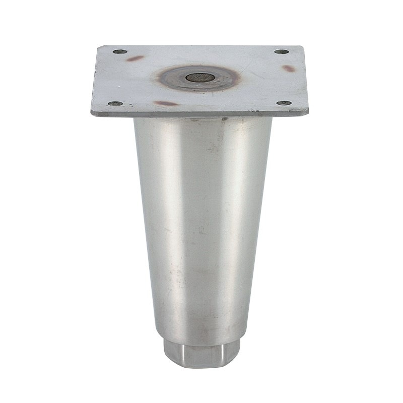 アジャスト脚 四角プレート 平付けタイプ M20×P2.5 最短140mm