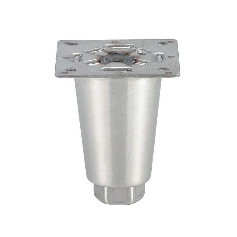 アジャスト脚 四角プレート 平付けタイプ W3/4×10山 最短100mm