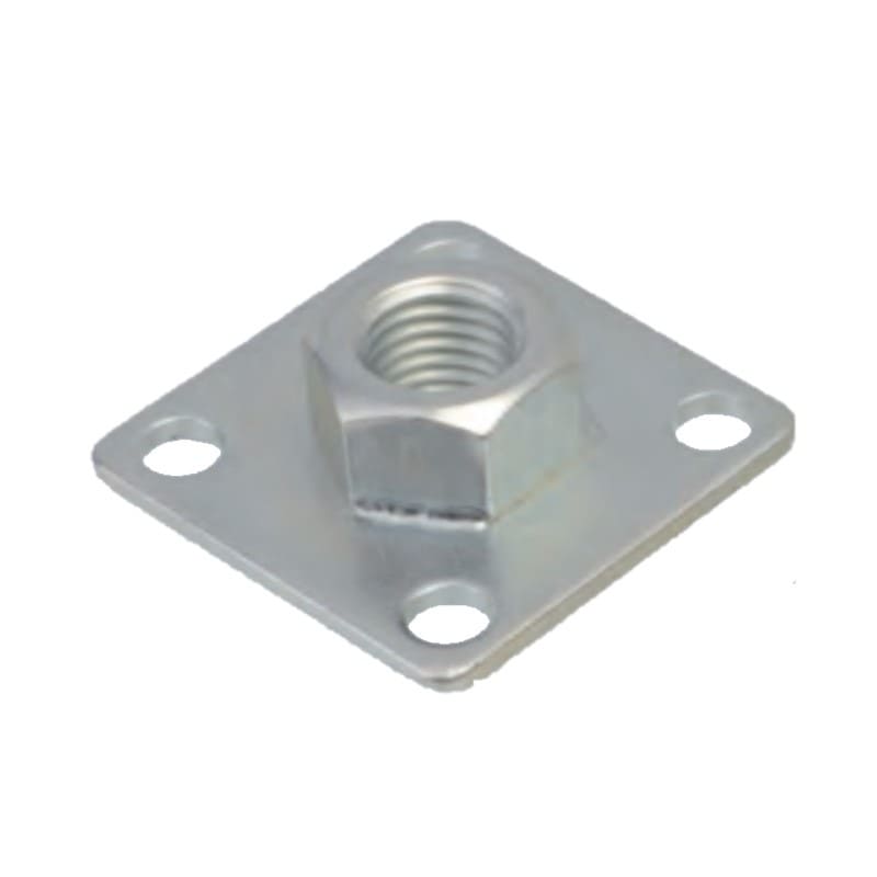 【メール便】アジャスターボルト用角型受座 ネジM20×P2.5 TO-490