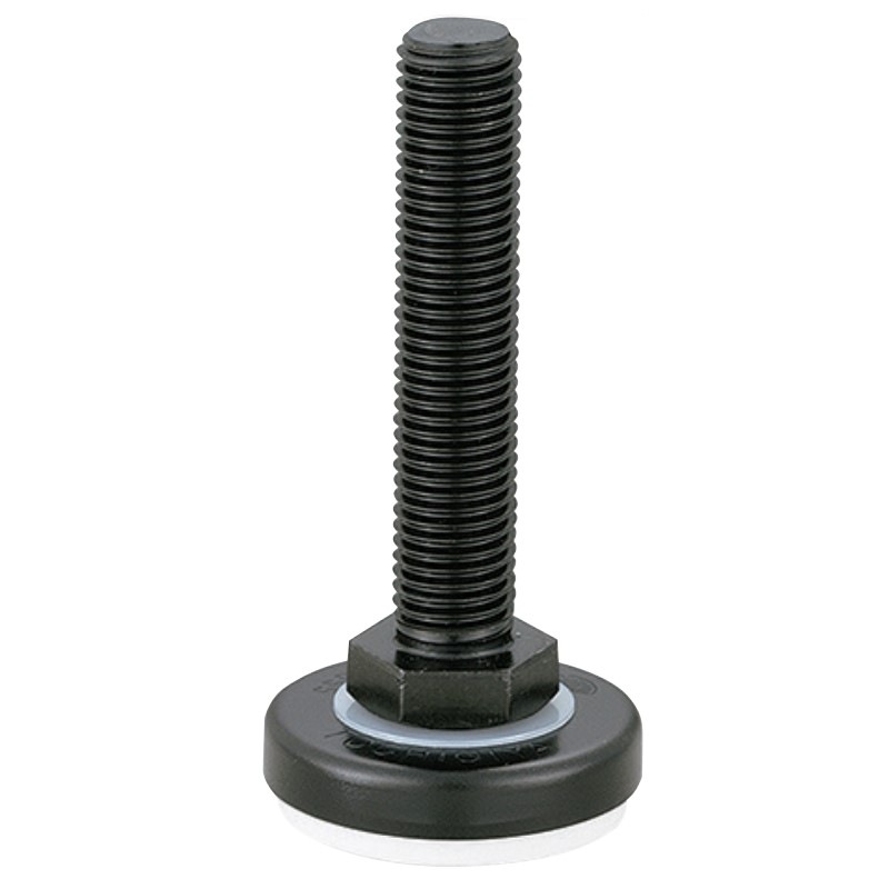 取寄品】アジャスターフット(非移行性仕様) M12×P1.75 全長95mm TO-439