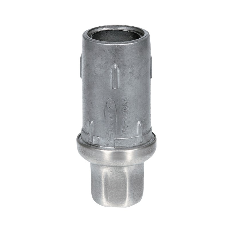 丸パイプ用アジャスト脚 Φ38×板厚1.0mm用 最短35mm 最長70mm TO-108SA