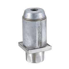 角パイプ用アジャスト脚 重量用 □50×板厚1.5mm用 最短30mm 最長60mm