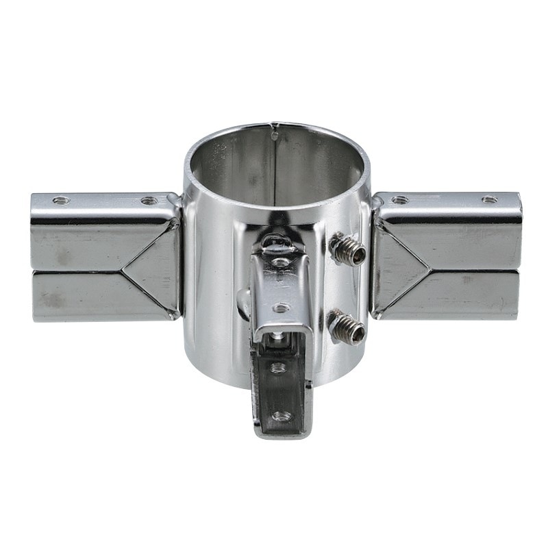 角パイプ用三方継手(長手) □32×16mm用 TO-383SE | 業務用厨房