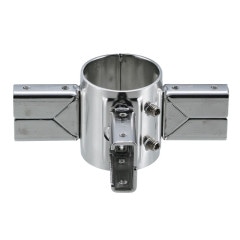 角パイプ用三方継手(短手) □32×16mm用 TO-383NE | 業務用厨房部品
