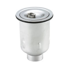 小型排水トラップ ステンレス製 G2内ネジ TO-261U | キッチン用排水