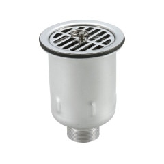 小型排水トラップ ナット付 ステンレス製 G2ネジ TO-261W/S