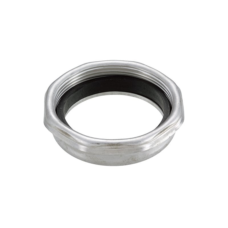 【メール便】排水管接続用ナット 三角パッキン付 G2-1/2ネジ TO-271N