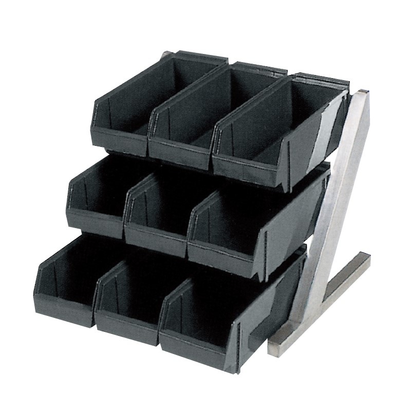 18-8 デラックス オーガナイザー 3段3列 ブラック TO-770B | SUGICO