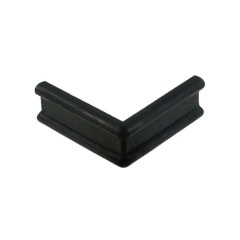 L型コーナーゴム 小 黒 TO-203MBC | 業務用厨房部品,コーナーゴム