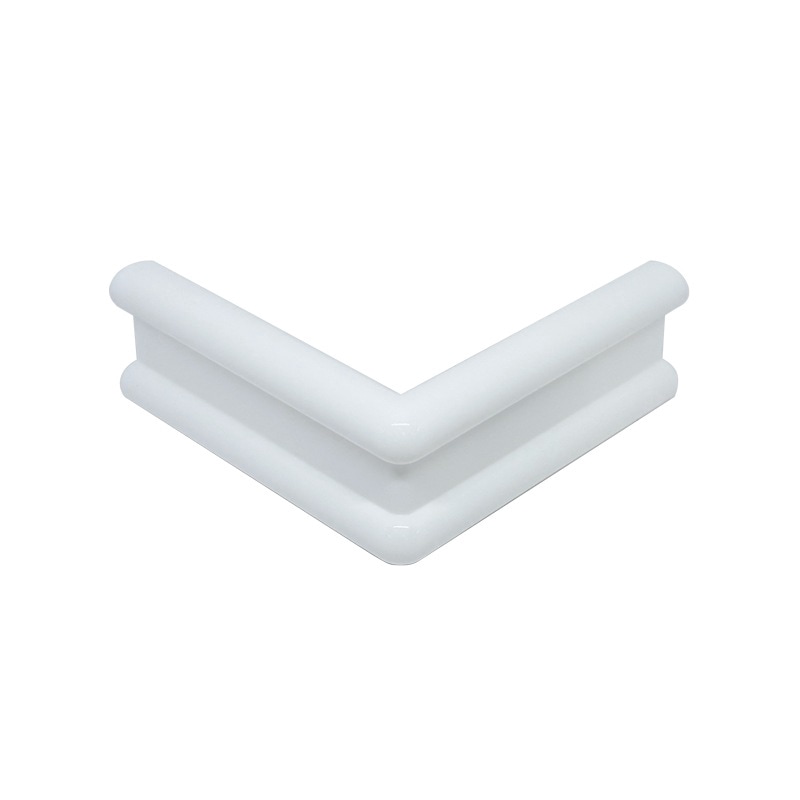 L型コーナーゴム 小 白 TO-203MWC