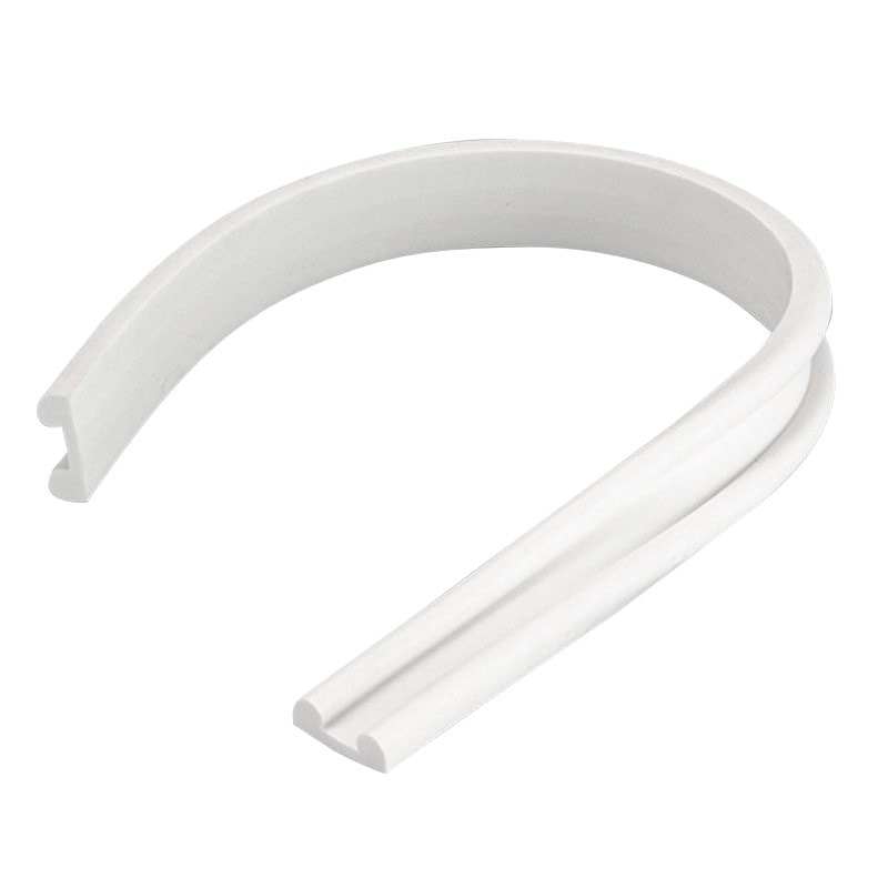 帯状コーナーゴム 塩ビ製 40m巻 白 TO-204PW
