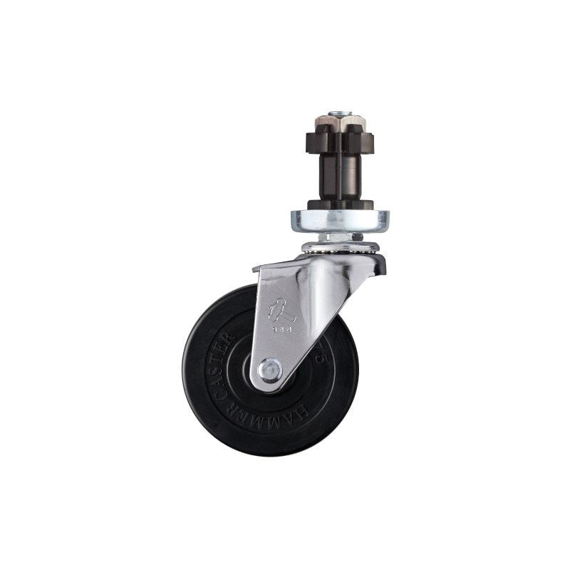 受注生産品】ハンマーキャスター 差し込み式キャスター 丸パイプφ38用