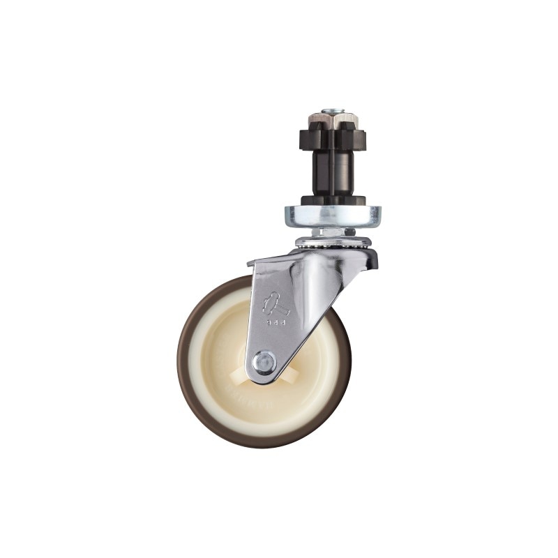 ハンマーキャスター 差し込み式キャスター 丸パイプφ38用 ステンレス