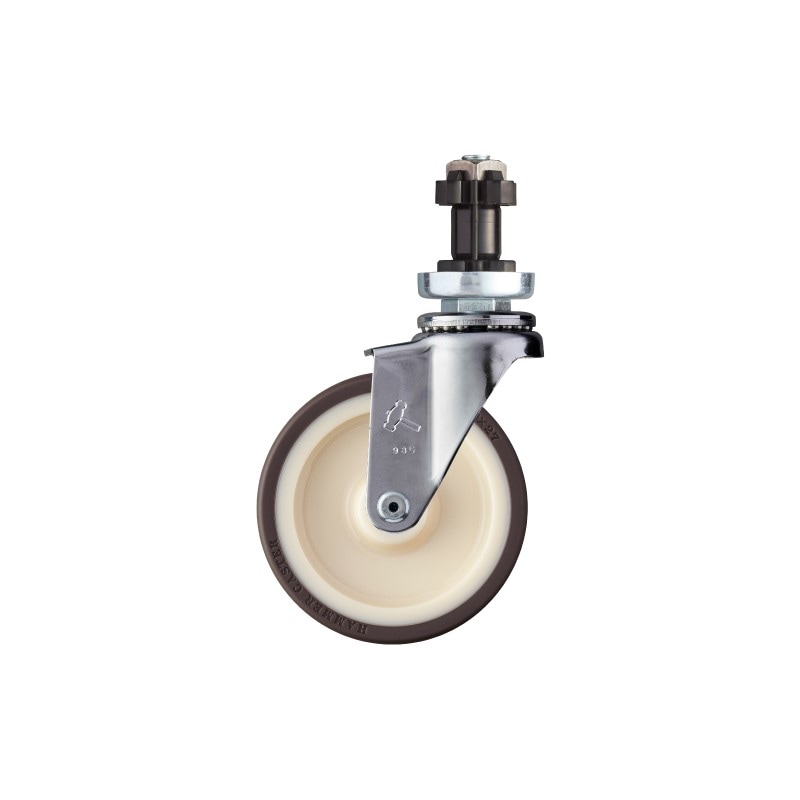 受注生産品】ハンマーキャスター 差し込み式キャスター 丸パイプφ32用