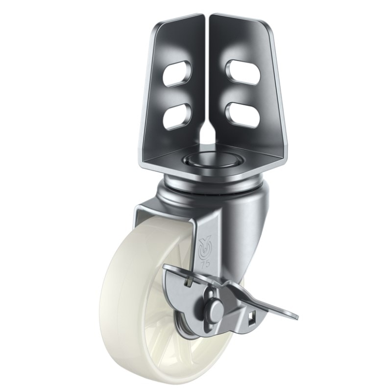 サカエ 中量キャスターラックMKSW型(ゴム車・4輪自在キャスター) MKSW-9343G (208261) サカエ 中量キャスターラックMKSW型(ゴム車・4輪自在キャスター) MKSW