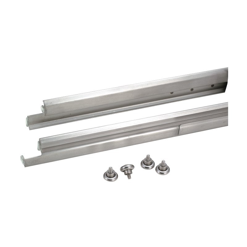 【販売終了】オールステンレス 引出レール 左右1セット 24