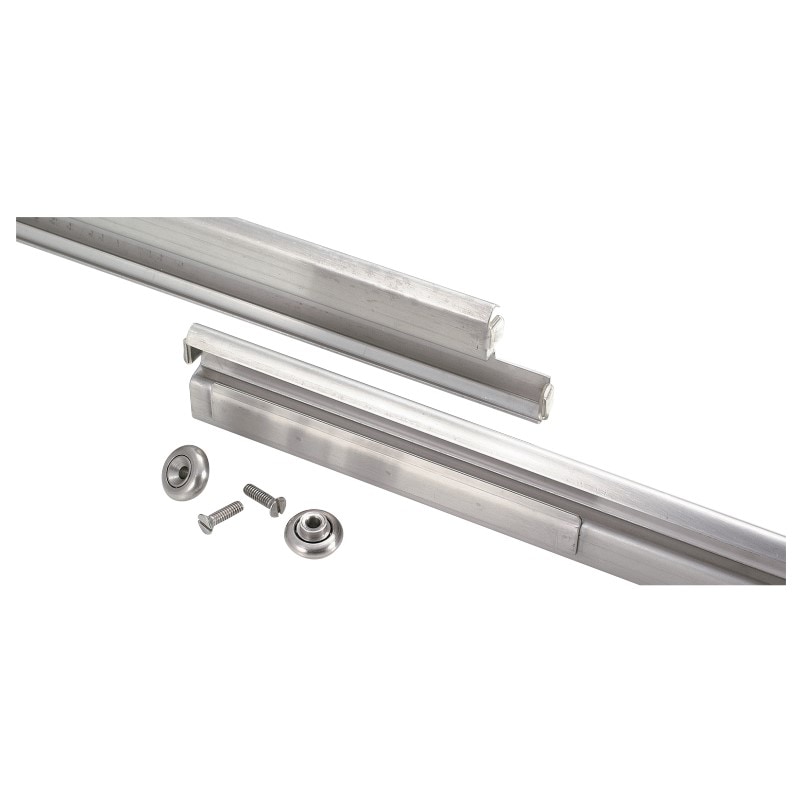 【販売終了】オールステンレス 重量用引出レール 左右1セット 20