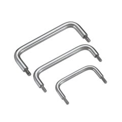 ステンレス パネル取手 φ12/238mm ネジ足 TO-385-2 | 業務用厨房
