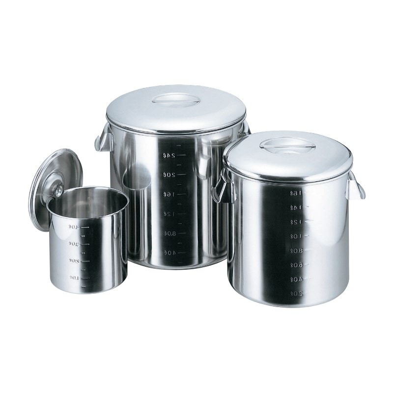 スギコ/ステンレスキッチンポット蓋付 550×550 130L 手付/SH-4655 食缶 給食 厨房 キッチン テーブル SH-4645 スギコ産業 24時間WEB見積り可 ステンレスキッチンポット