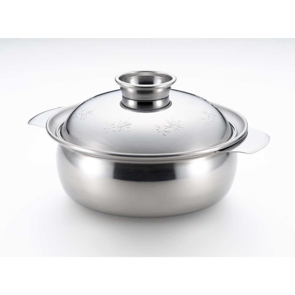 取寄品】土鍋風ステンレス鍋 もみじ | メーカーから探す,ヨシカワ