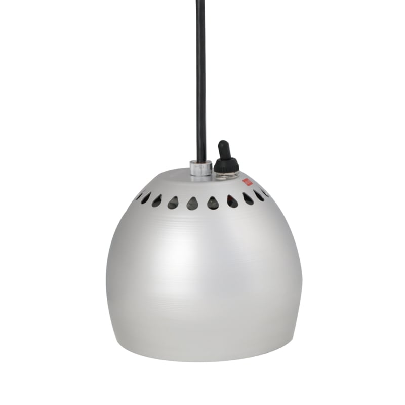 丸型ランプウォーマー コロン シルバー ペンダントタイプ 手元スイッチ付 SL-178A1