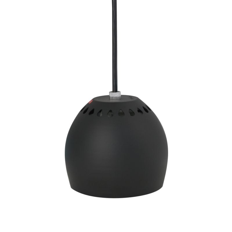 丸型ランプウォーマー コロン マットブラック ペンダントタイプ SL-178B2