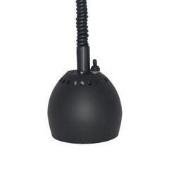 丸型ランプウォーマー コロン マットブラック フレキシブルタイプ 手元スイッチ付 SL-178B3