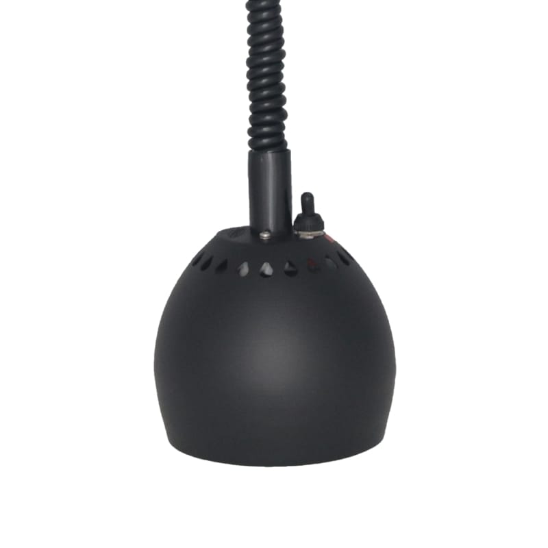 丸型ランプウォーマー コロン マットブラック フレキシブルタイプ 手元スイッチ付 SL-178B3